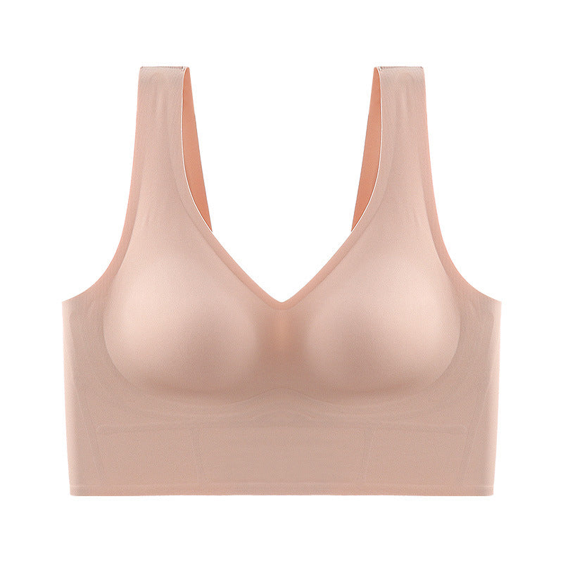 Plus Size Women’s Wireless V-Neck Tank Bra