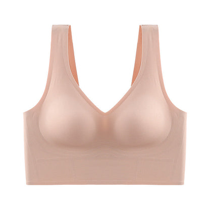 Plus Size Women’s Wireless V-Neck Tank Bra