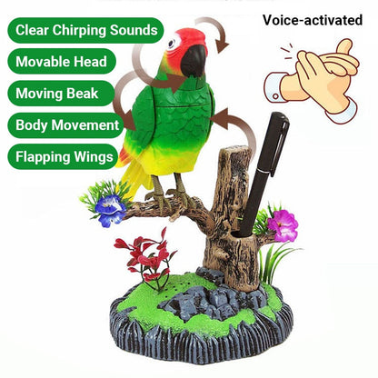 💗LAST DAY PROMOTION - 50%OFF💗Voice-Activated Chirping Bird Interactive Toy