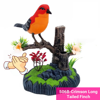 💗LAST DAY PROMOTION - 50%OFF💗Voice-Activated Chirping Bird Interactive Toy