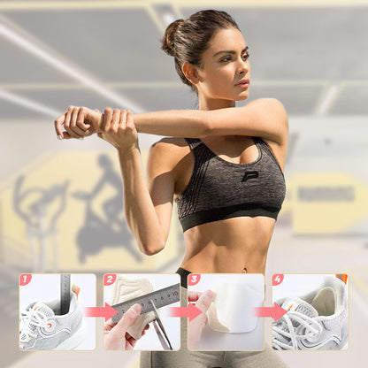 Multi-Functional Self-Adhesive Heel Patch for Sneakers