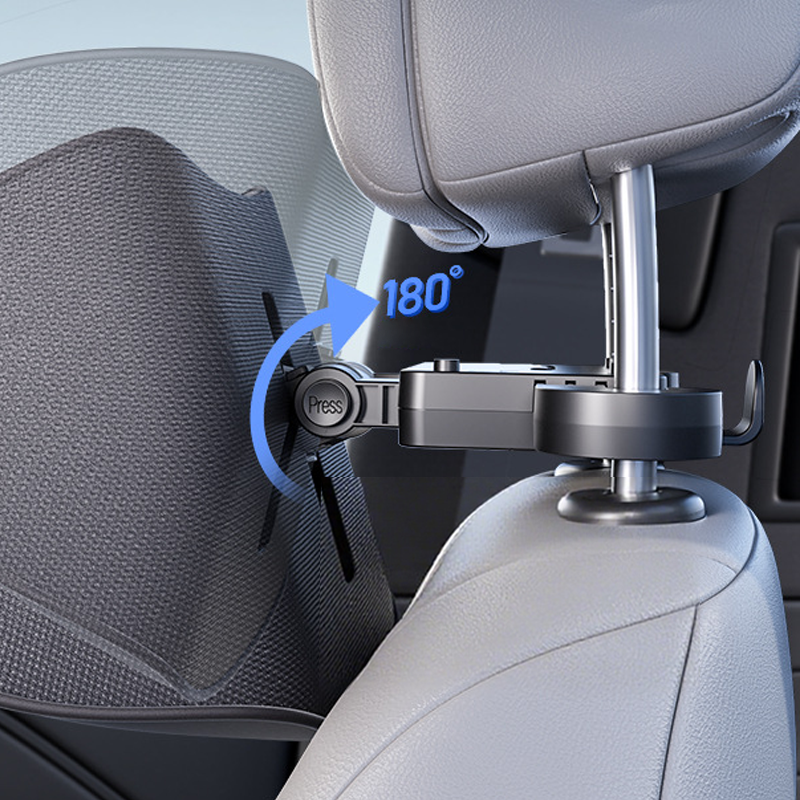 Adjustable U-Shaped Car Headrest Pillow