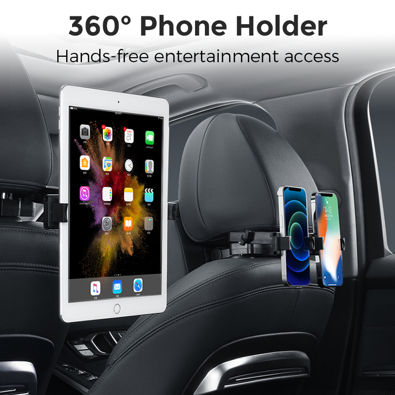 Adjustable U-Shaped Car Headrest Pillow