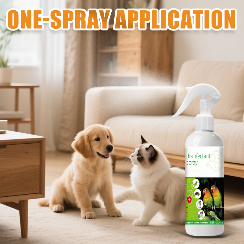 Pet Odor Eliminator Disinfectant Spray