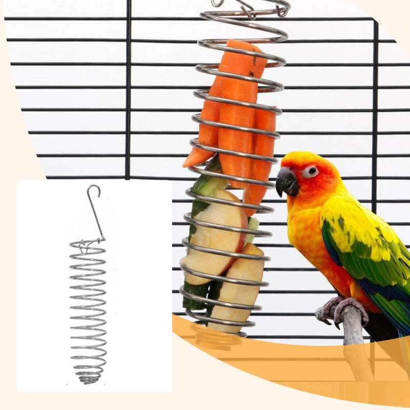 🦜Stainless Steel  Hanging Feeder for Birds