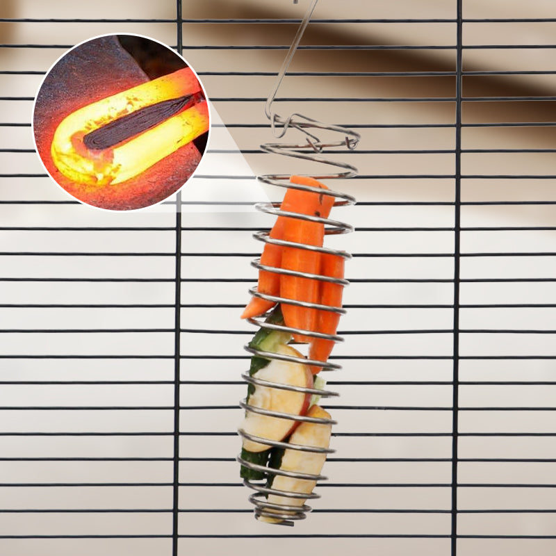 🦜Stainless Steel  Hanging Feeder for Birds