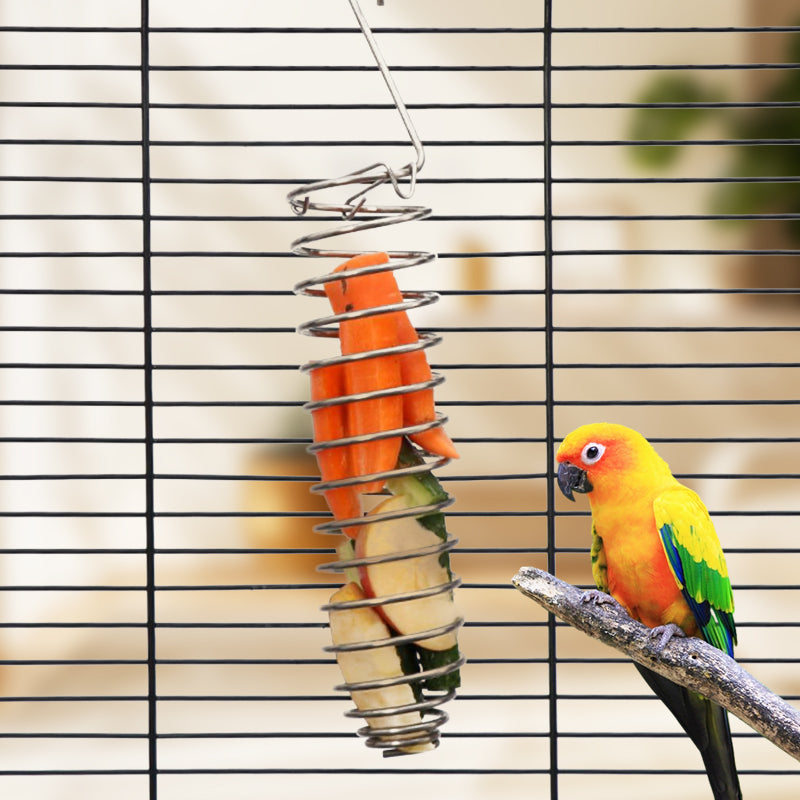 🦜Stainless Steel  Hanging Feeder for Birds