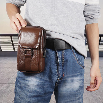 Compact Multi-Compartment Phone Waist Bag
