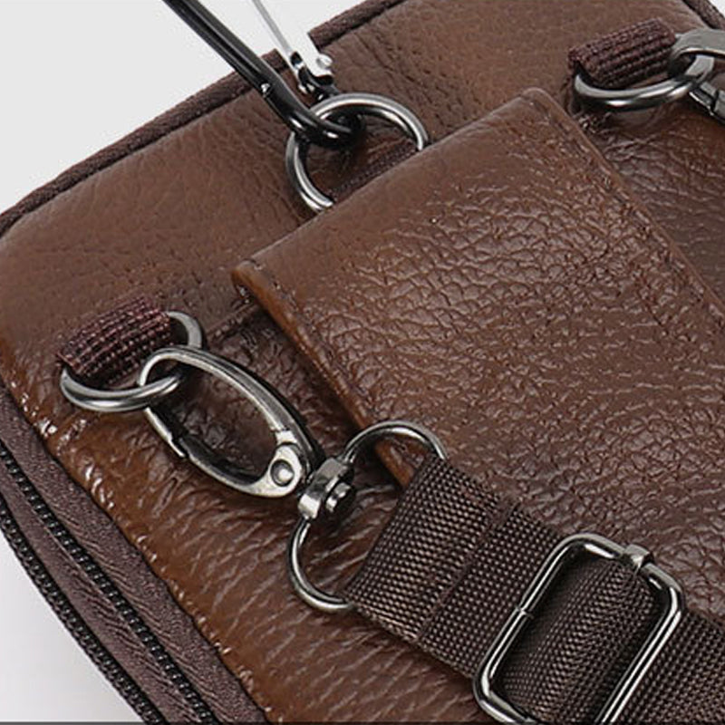 Compact Multi-Compartment Phone Waist Bag