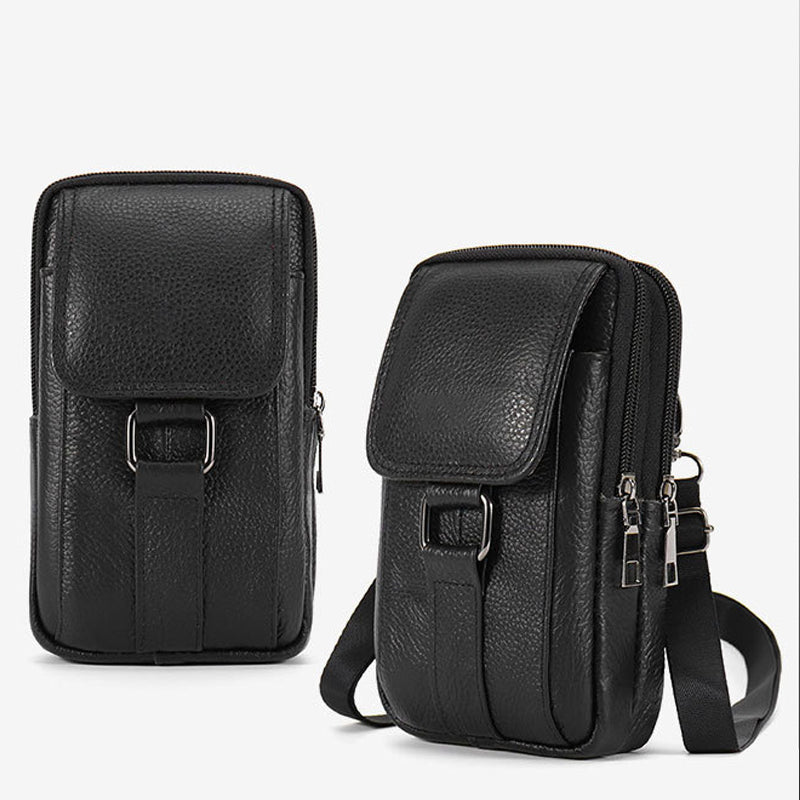 Compact Multi-Compartment Phone Waist Bag