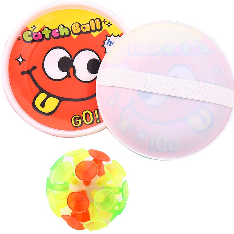 Glowing Suction Ball Play Set for Kids
