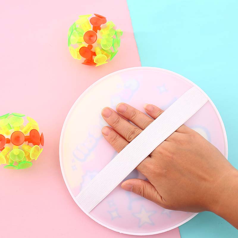 Glowing Suction Ball Play Set for Kids