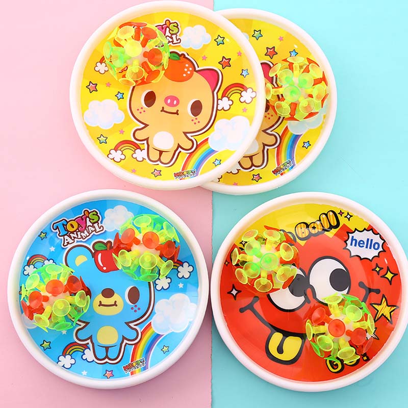 Glowing Suction Ball Play Set for Kids