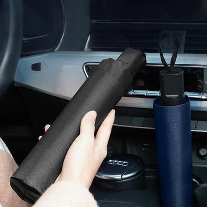 Large folding umbrella with 12 windproof ribs