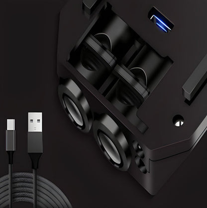 LED Cartoon Car Projector Light